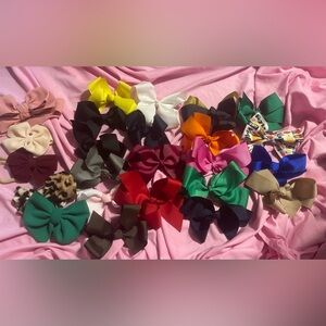 Assorted Kids Hair Bows - Multicolor Pack
